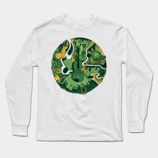 Forrest Green Circle of Music Long Sleeve T-Shirt